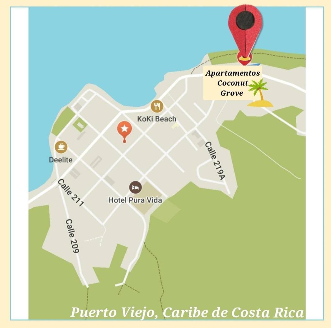 Cabinas Coconut Grove Puerto Viejo de Talamanca Ngoại thất bức ảnh